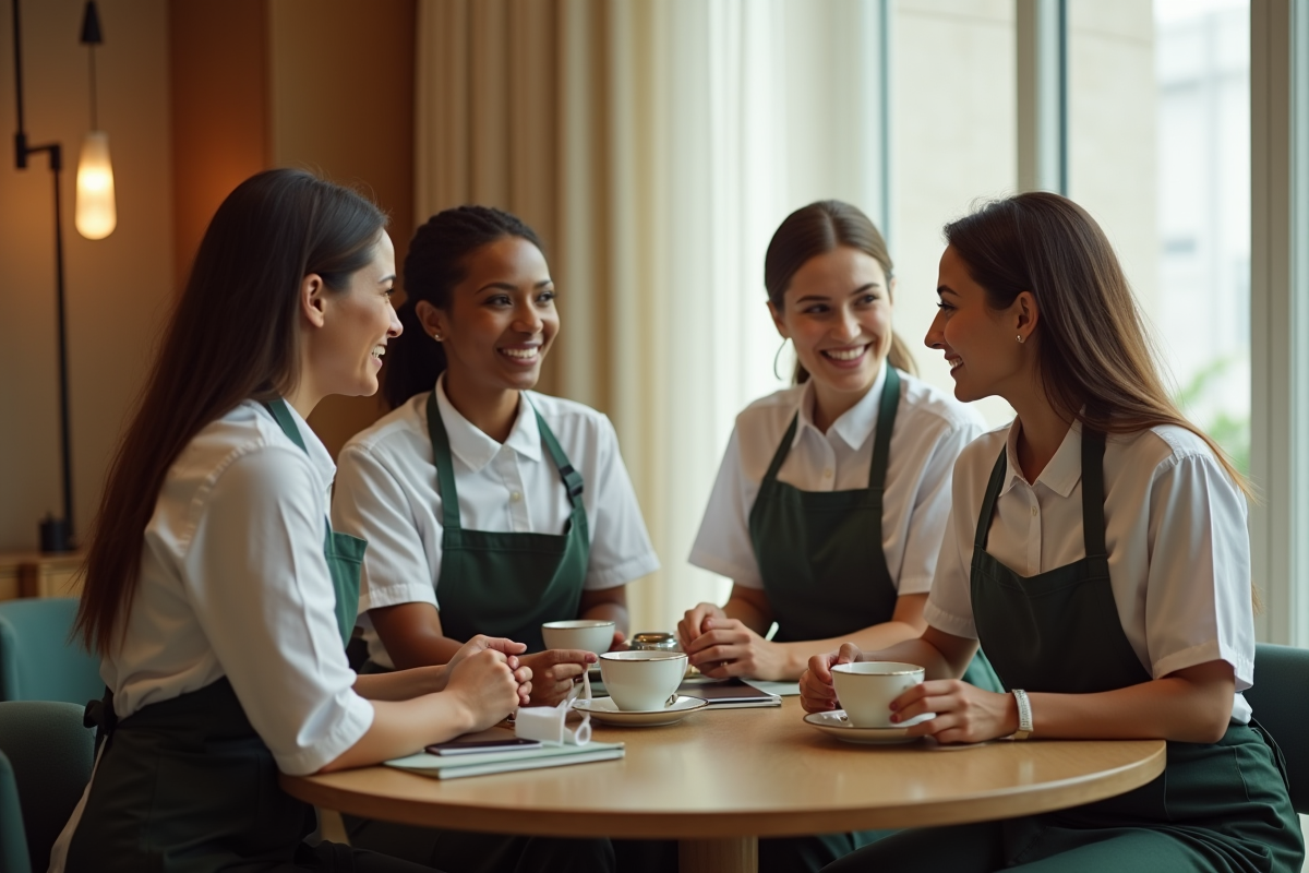 Femmes de nettoyage multiculturelles lors d